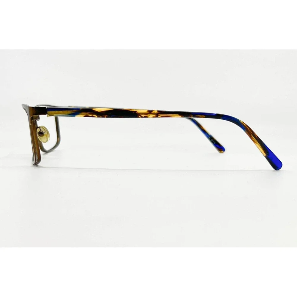 Blue Elephant Eyeglasses Women Brown Tortoise Rectangle 54-17-135